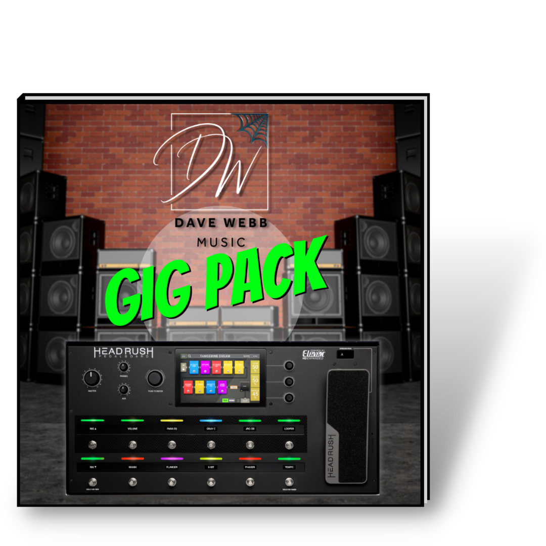 HeadRush Gig Pack - 8 Patch Bundle