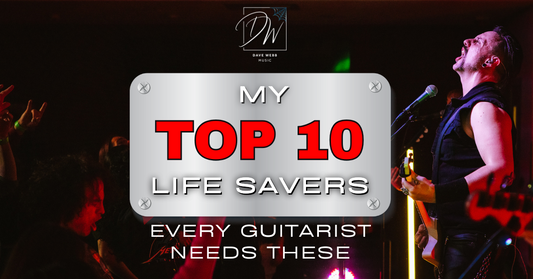 10 Must-Have Items for Gigging Musicians - Guitarist Edition