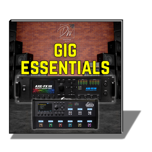 Axe Fx III Gig Essentials