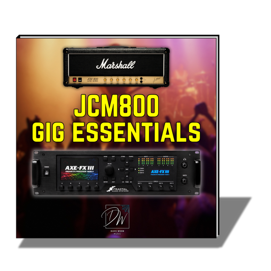 JCM800 - Gig Essentials - Axe Fx III